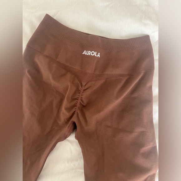 AUROLA Workout Leggings for Women Seamless Scrunch Tights Tummy Control Gym - Picture 5 of 5